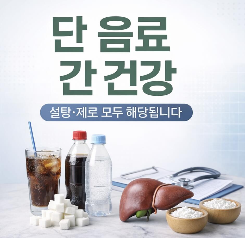 단 음료 간 건강