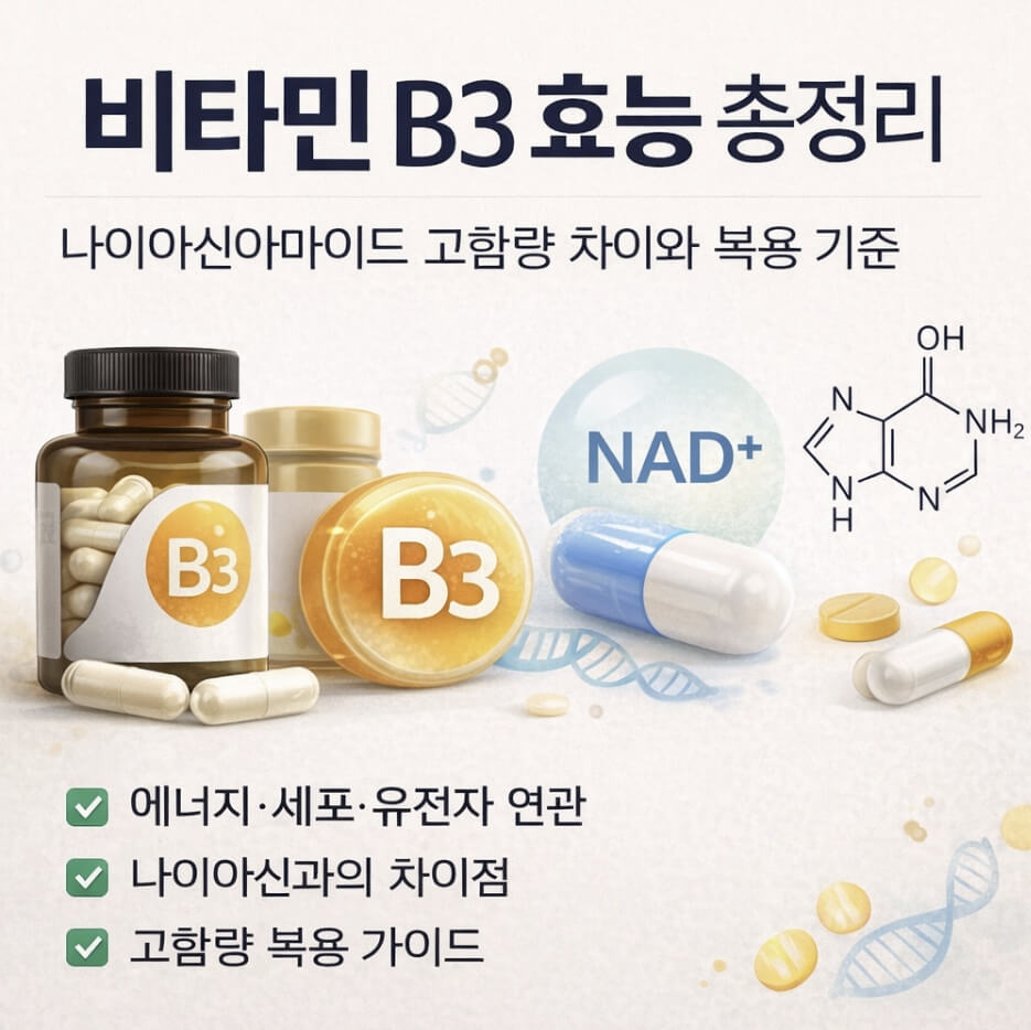 비타민 B3 효능
