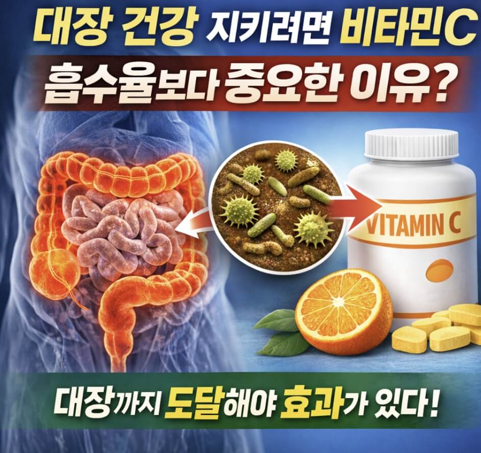 대장 건강 비타민C 복용법