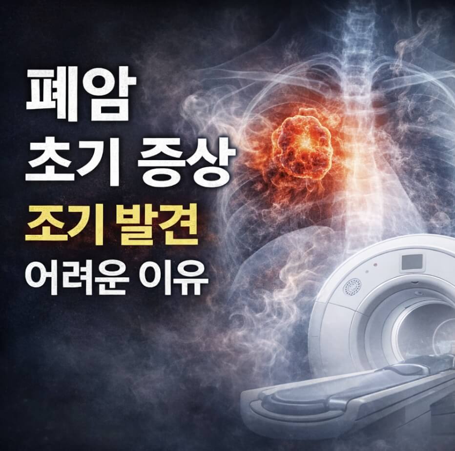 폐암 초기 증상
