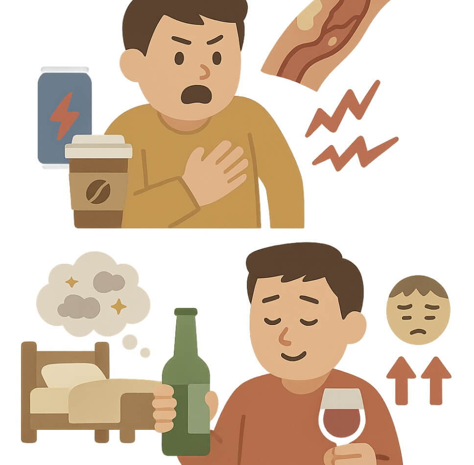 혈압을 올리는 음식·음료