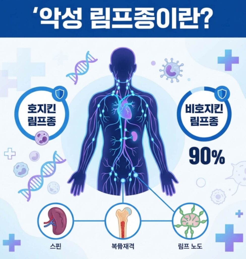 악성 림프종 증상
