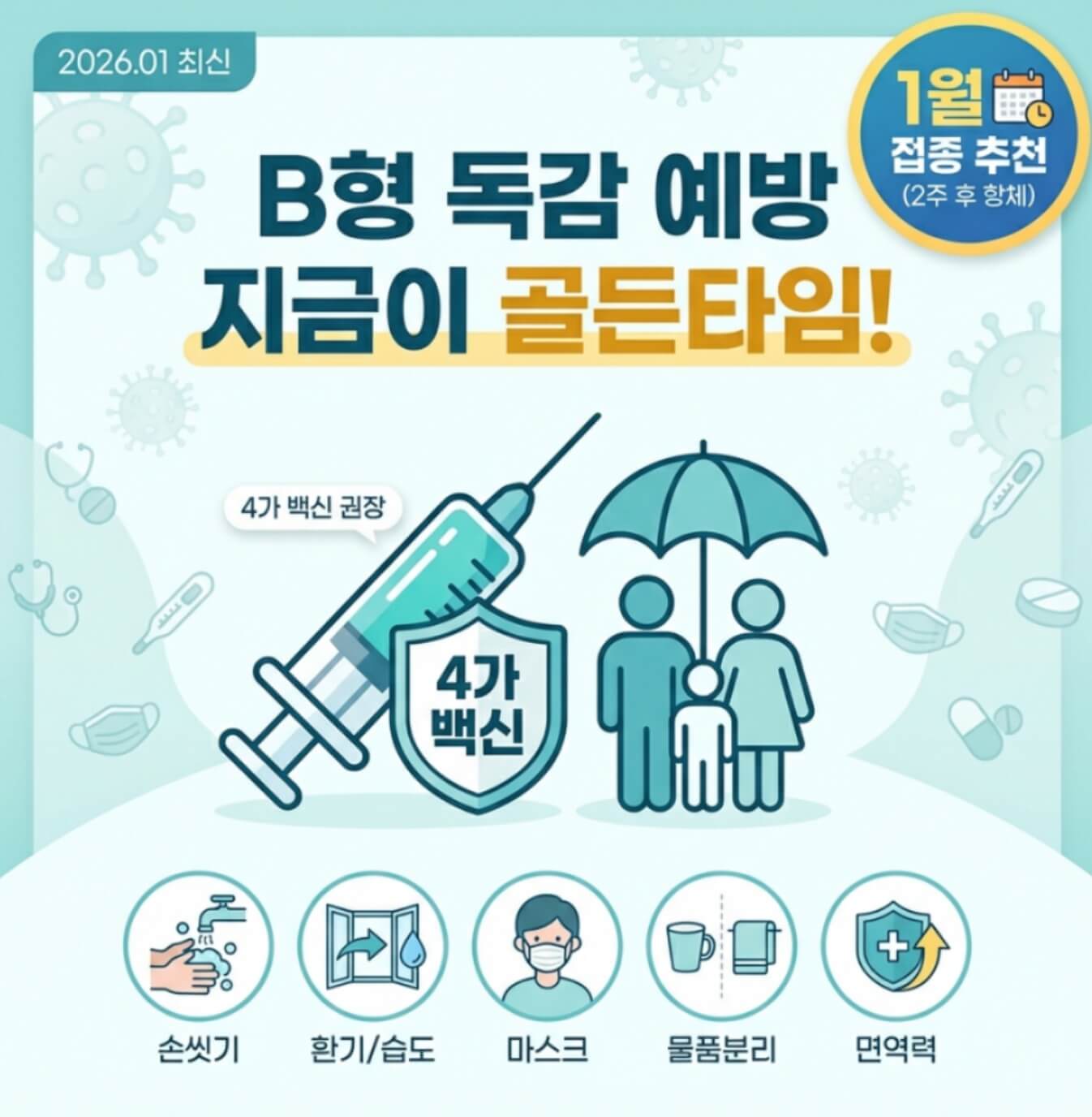 B형 독감 예방