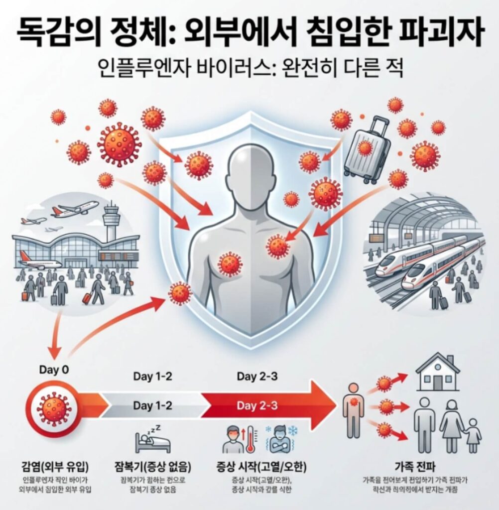 감기와 독감 차이