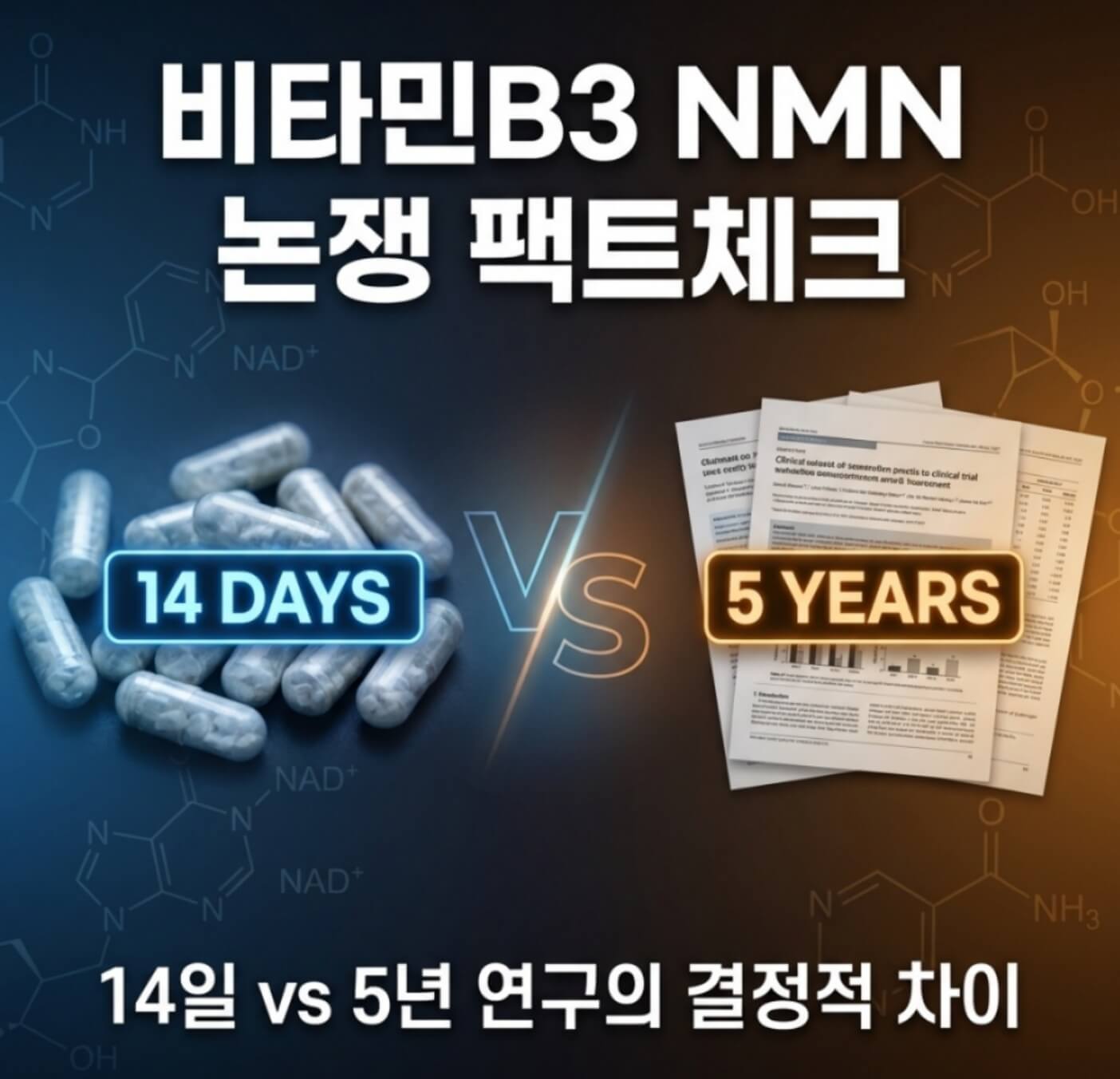 비타민B3 NMN 논쟁 팩트체크