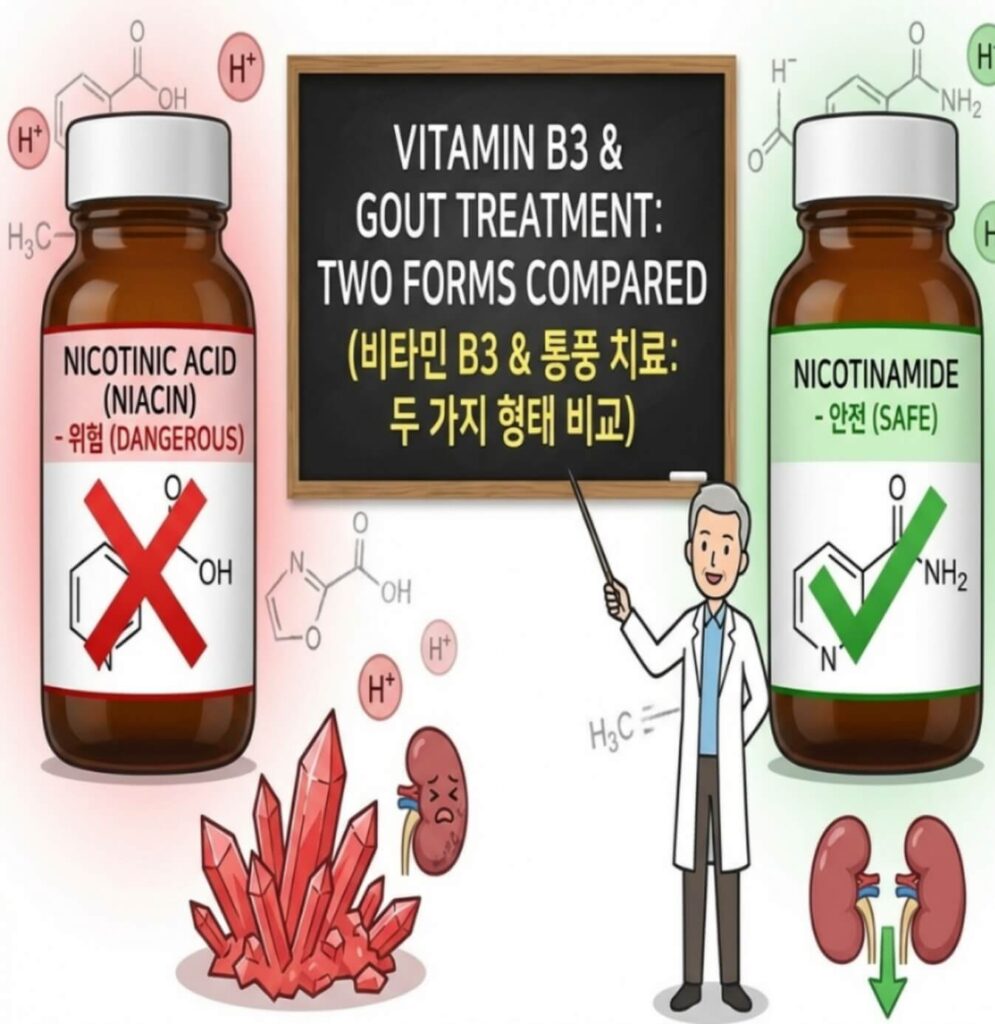 나이아신아마이드 통풍