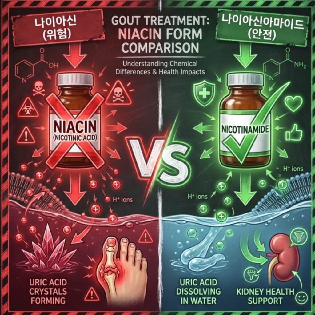 나이아신아마이드 통풍