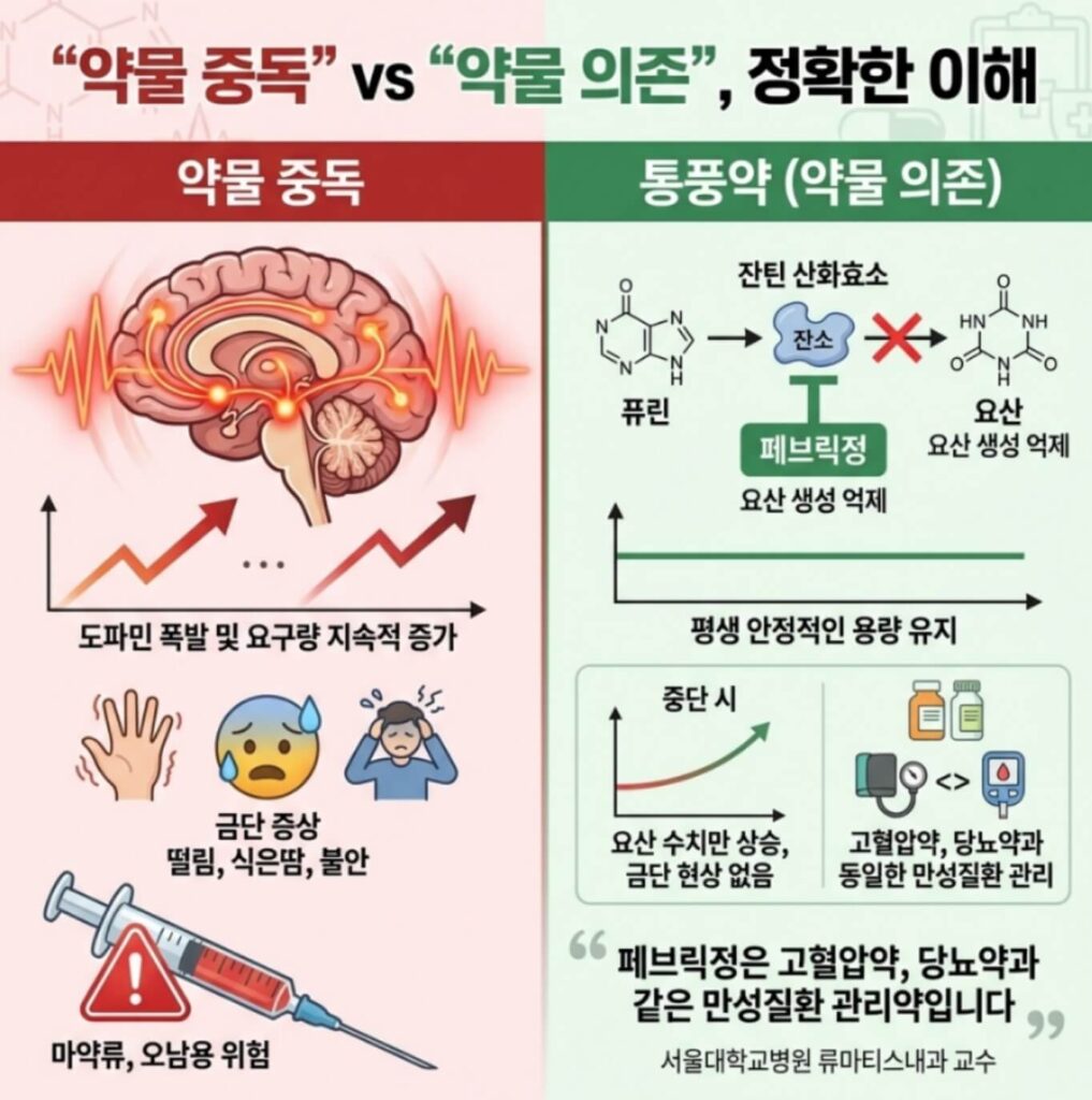 통풍약 평생