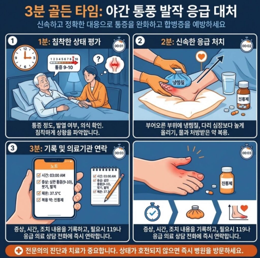 통풍 환자 가족
