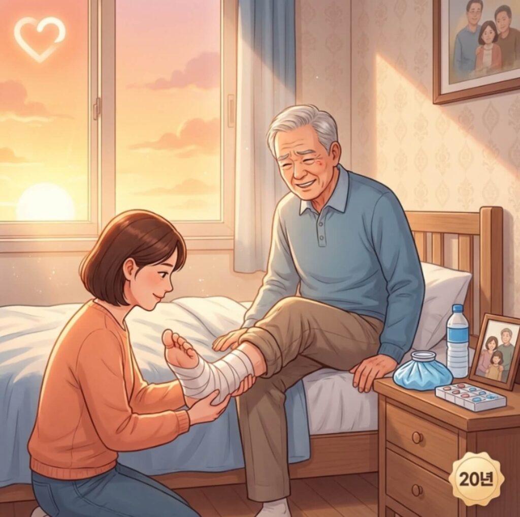 통풍 환자 가족