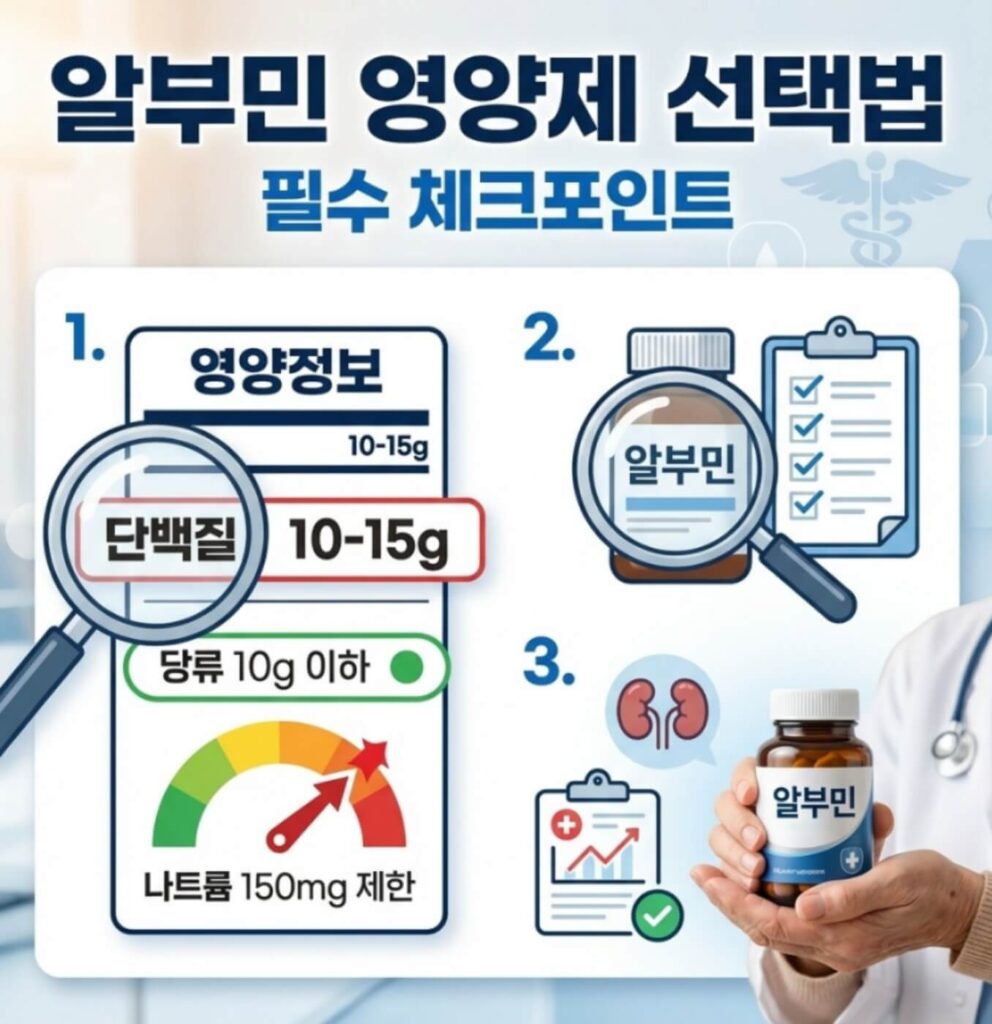  알부민 영양제 추천