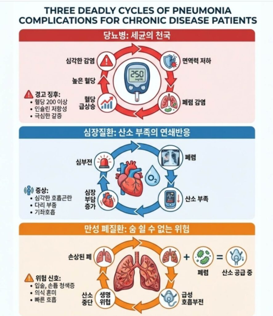 만성질환자 폐렴