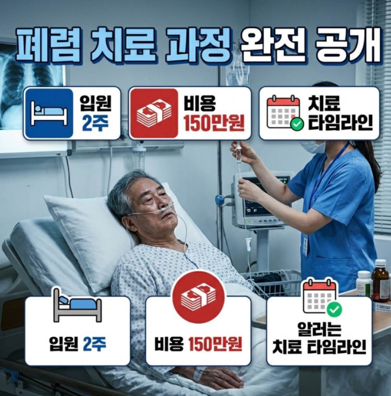 폐렴 치료 과정