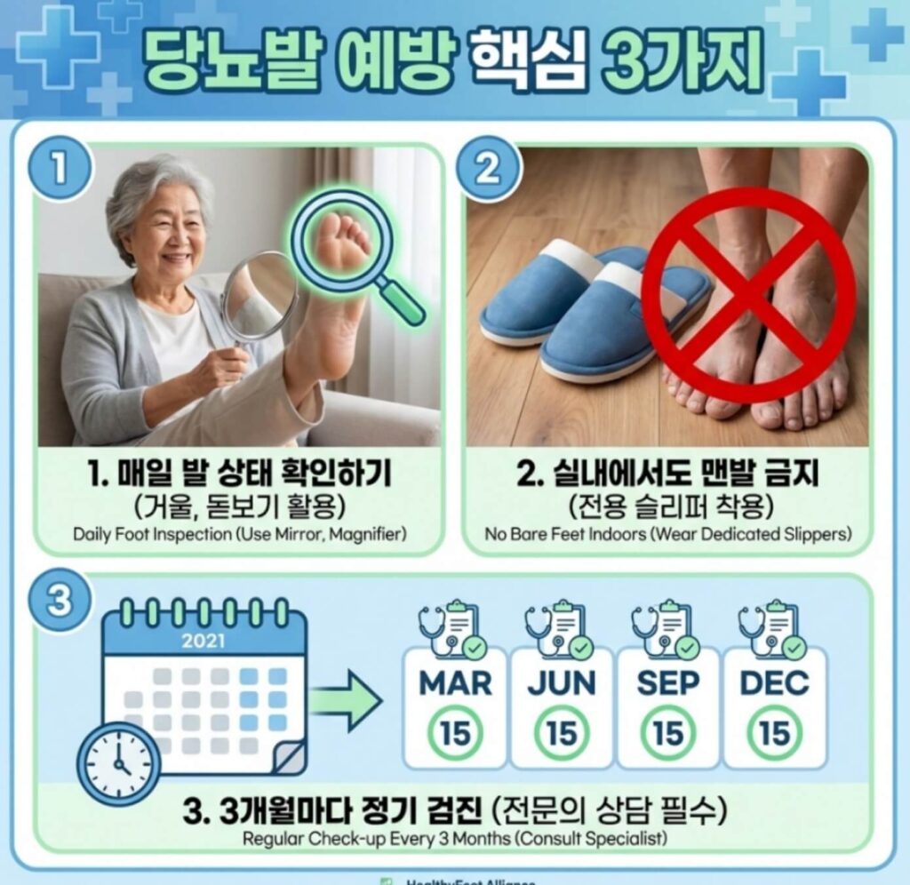 당뇨발 초기증상