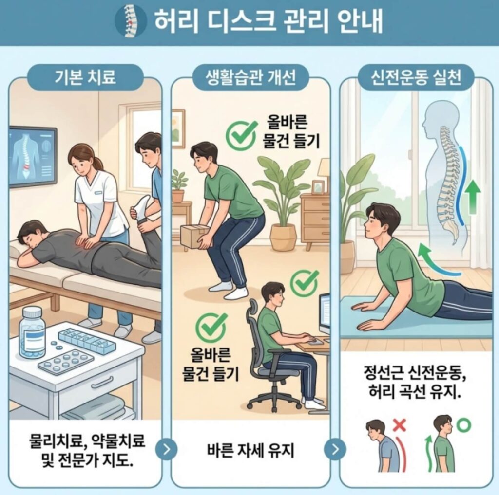 허리디스크 수술 후기