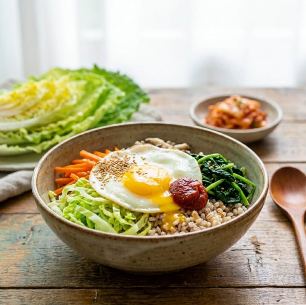 봄동 비빔밥 효능