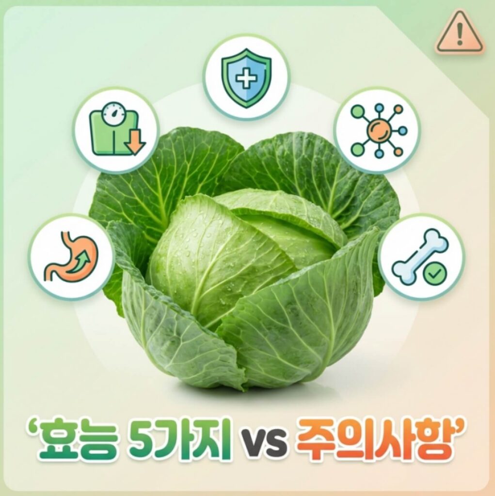 봄동 효능과 부작용