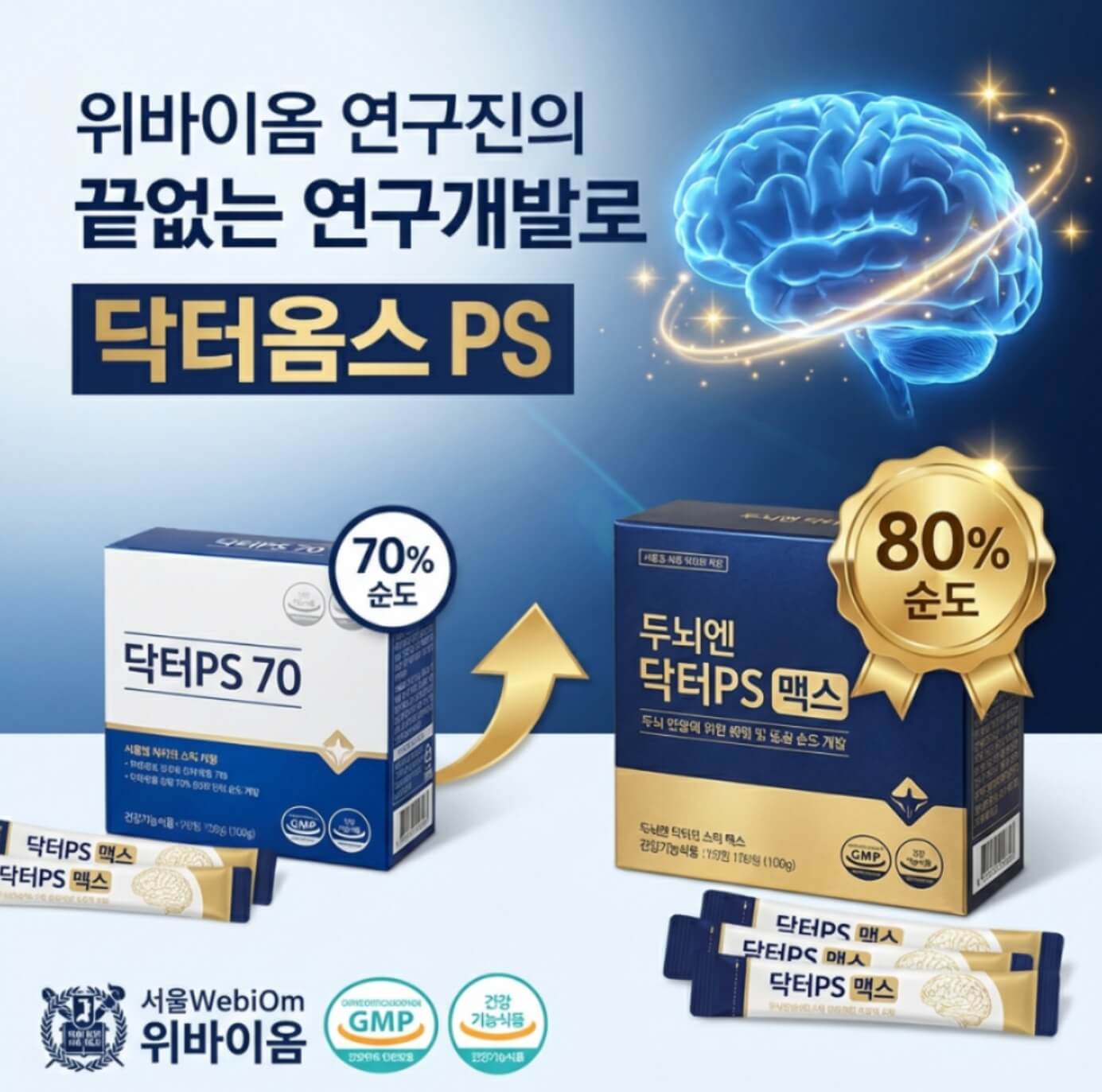 위바이옴 두뇌엔 닥터PS 맥스