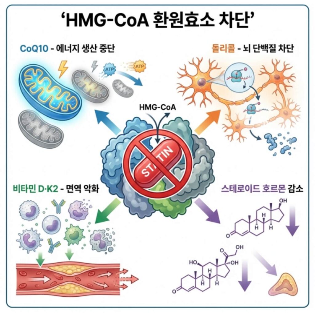 스타틴 부작용 기전