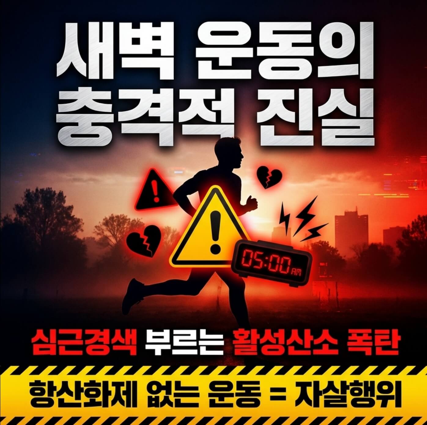 새벽 운동 위험