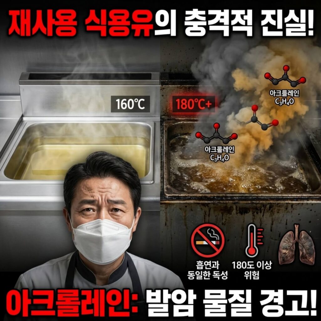 식용유 재사용 위험성