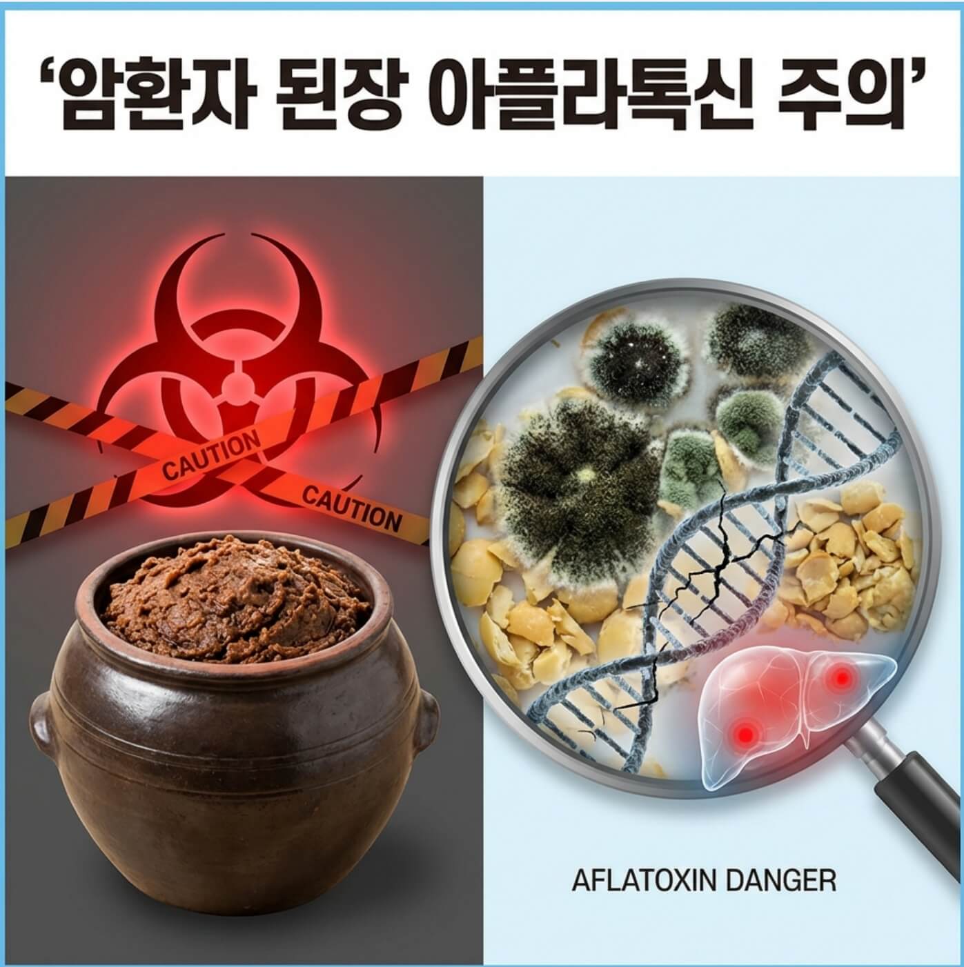 암환자 된장 아플라톡신