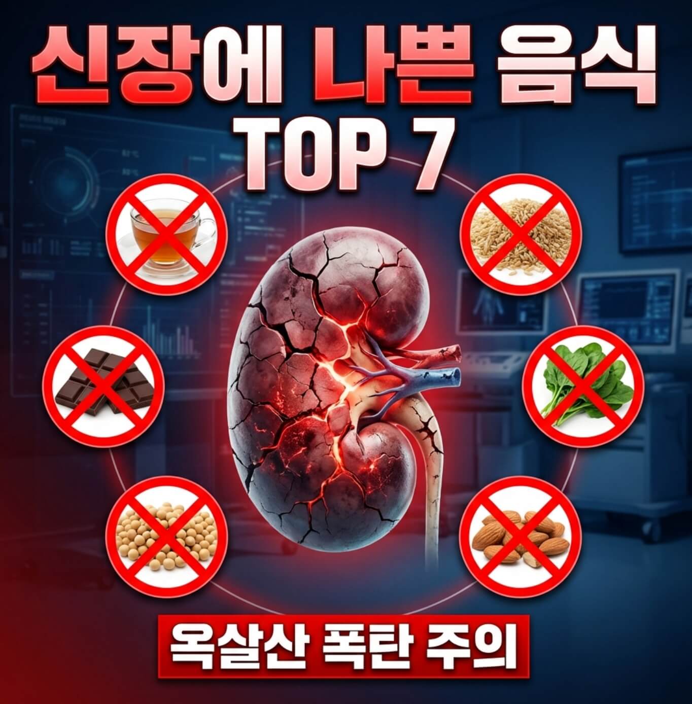 신장에 나쁜 음식