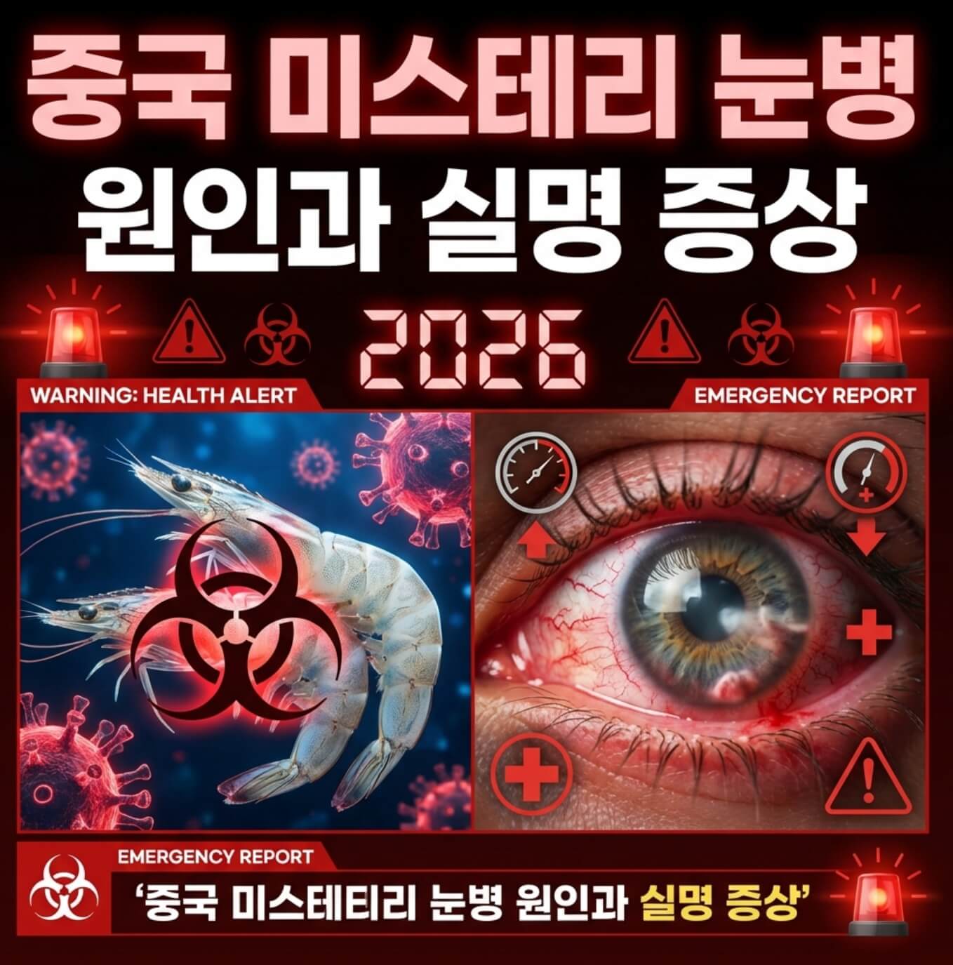 중국 미스테리 눈병