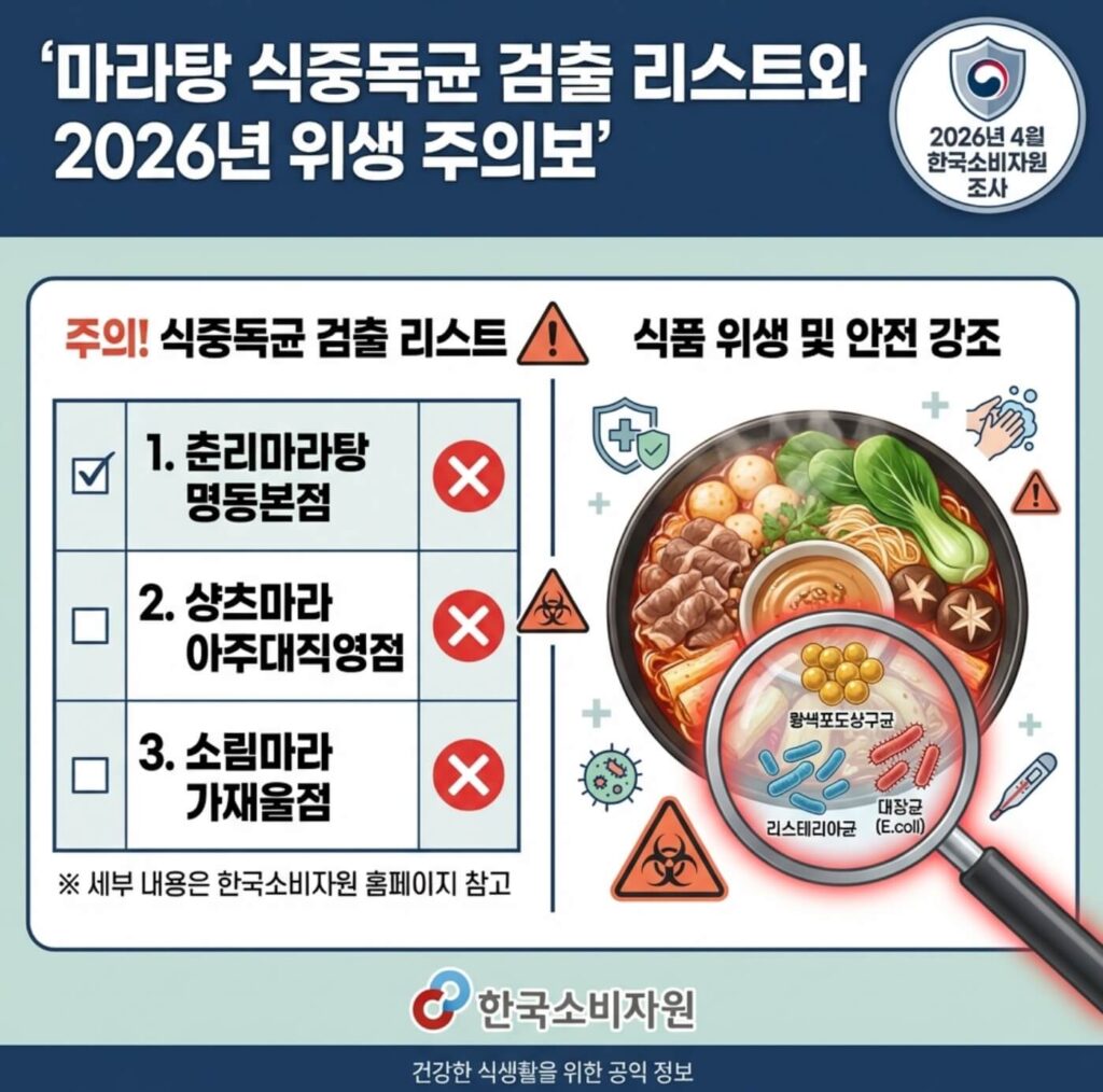 마라탕 식중독