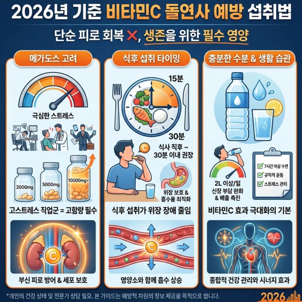 비타민C 돌연사