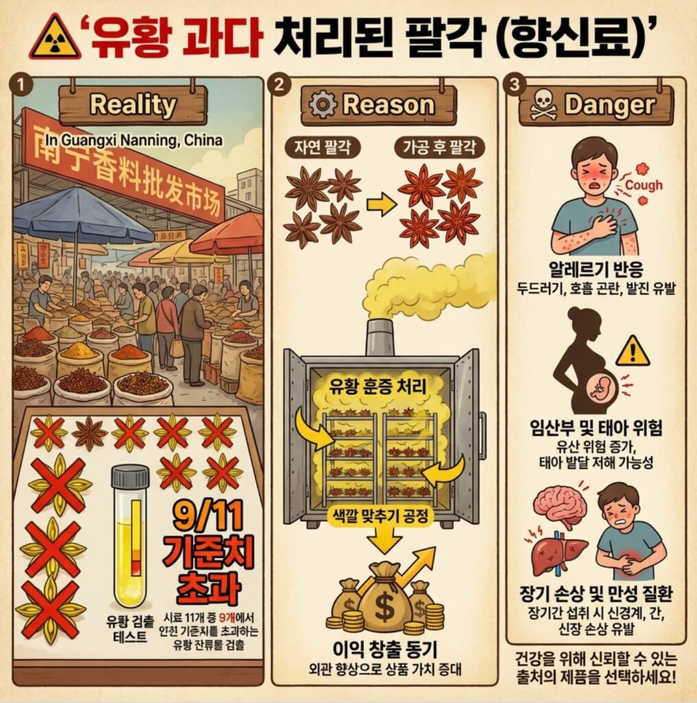 중국 위험한 음식