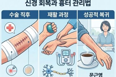 급성구획증후군 재활 기간 및 신경 회복, 수술 후 흉터 관리법