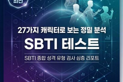 sbti 테스트 링크 검사 결과 유형: 27가지 캐릭터로 보는 정밀 분석