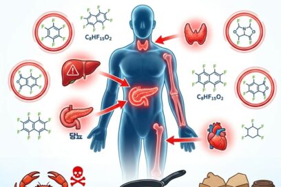 과불화화합물 건강에 미치는 영향 – 화학자가 밝힌 장기별 위험과 최신 연구