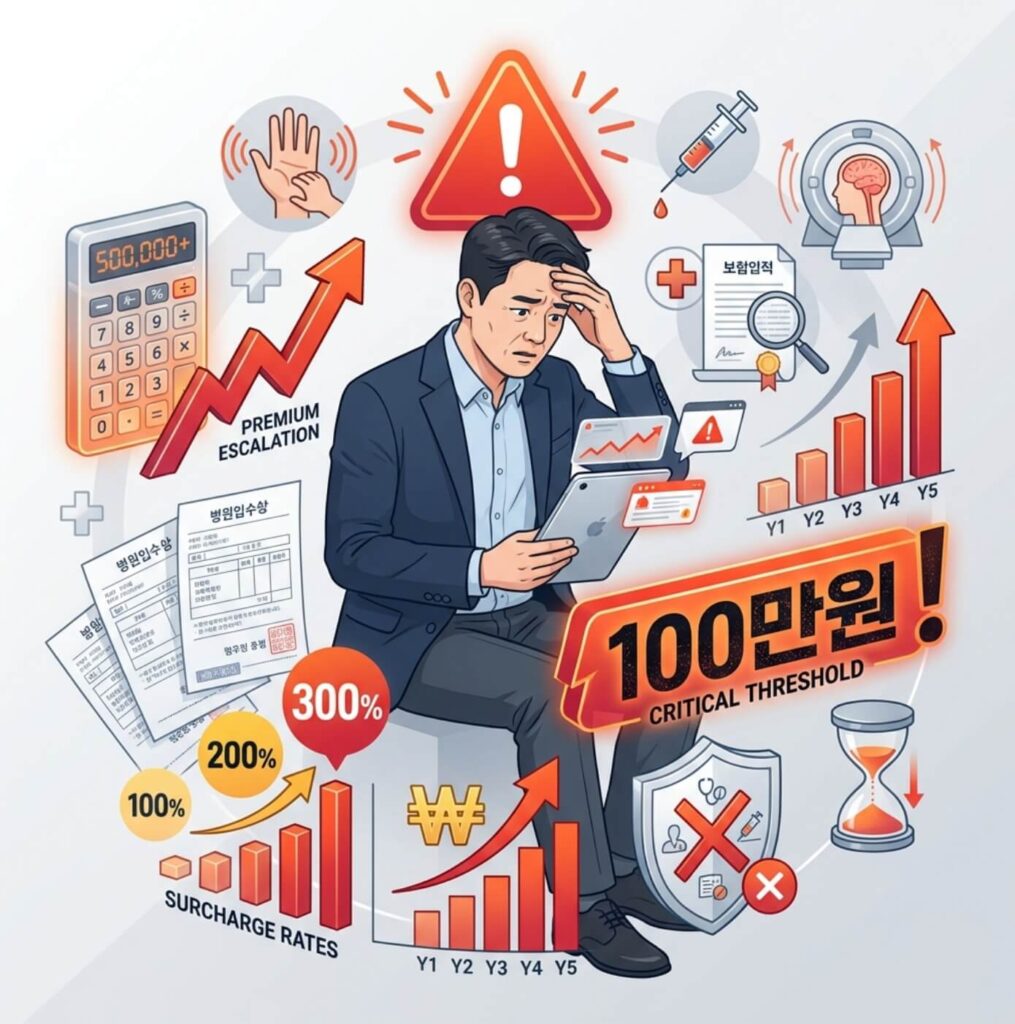 4세대 실비 비급여 할증 기준 100만원