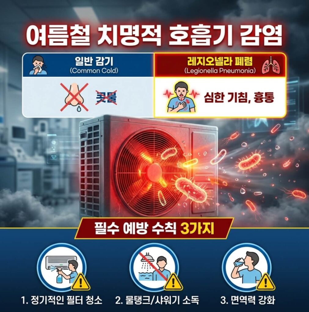 레지오넬라증 증상