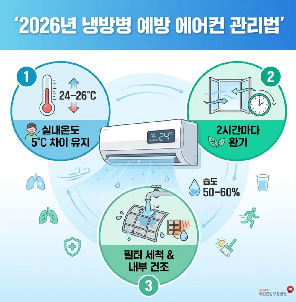 여름철 냉방병 증상