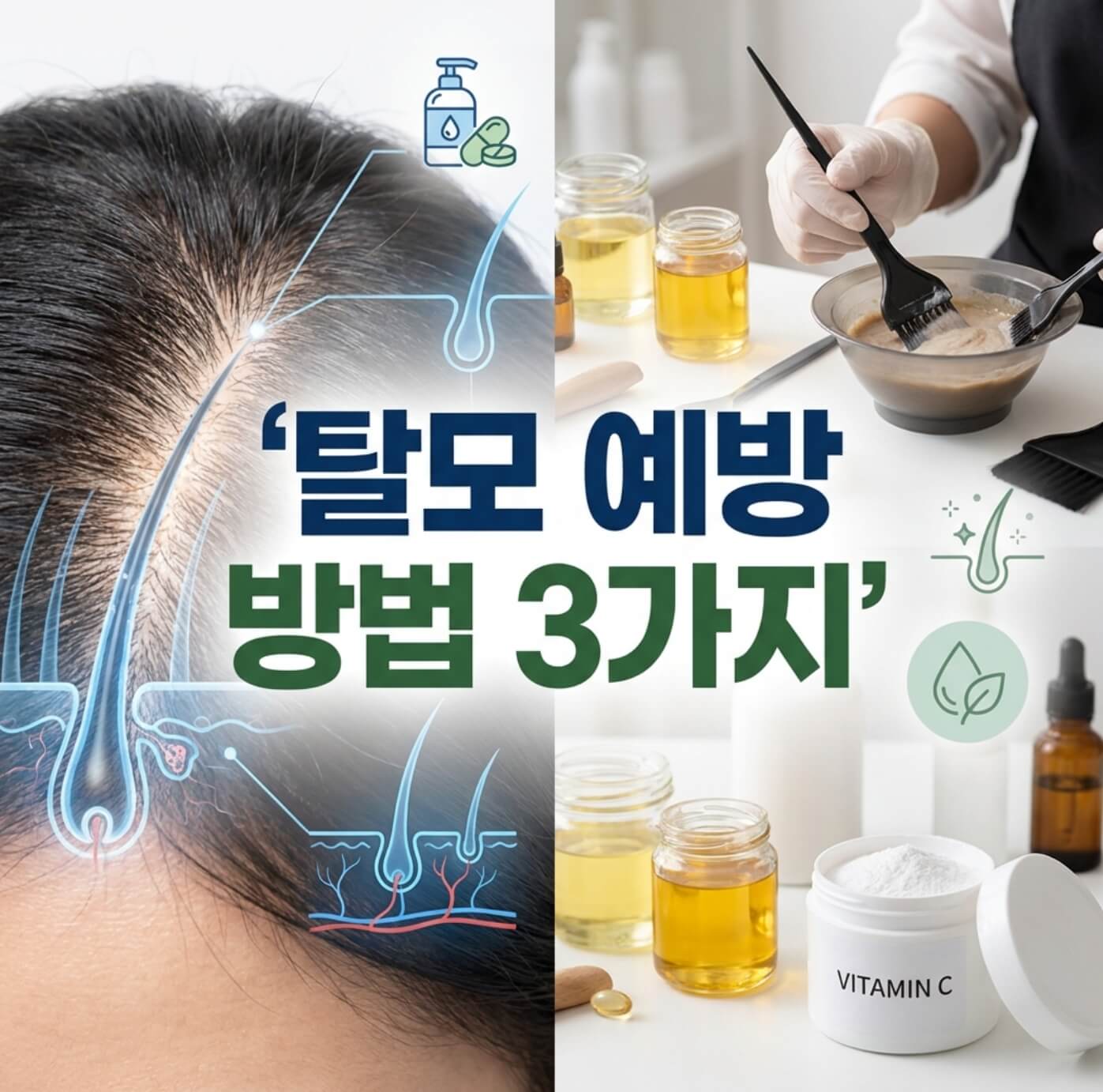 탈모 예방 방법