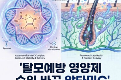 탈모예방 영양제 순위 바꾼 압타민C 효능과 모발이식 전문가가 밝힌 결정적 차이 3가지