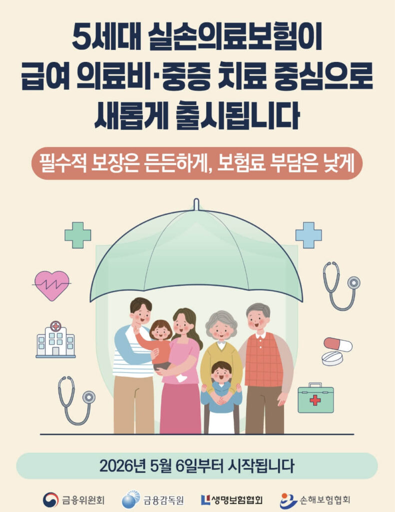 5세대 실손보험 전환