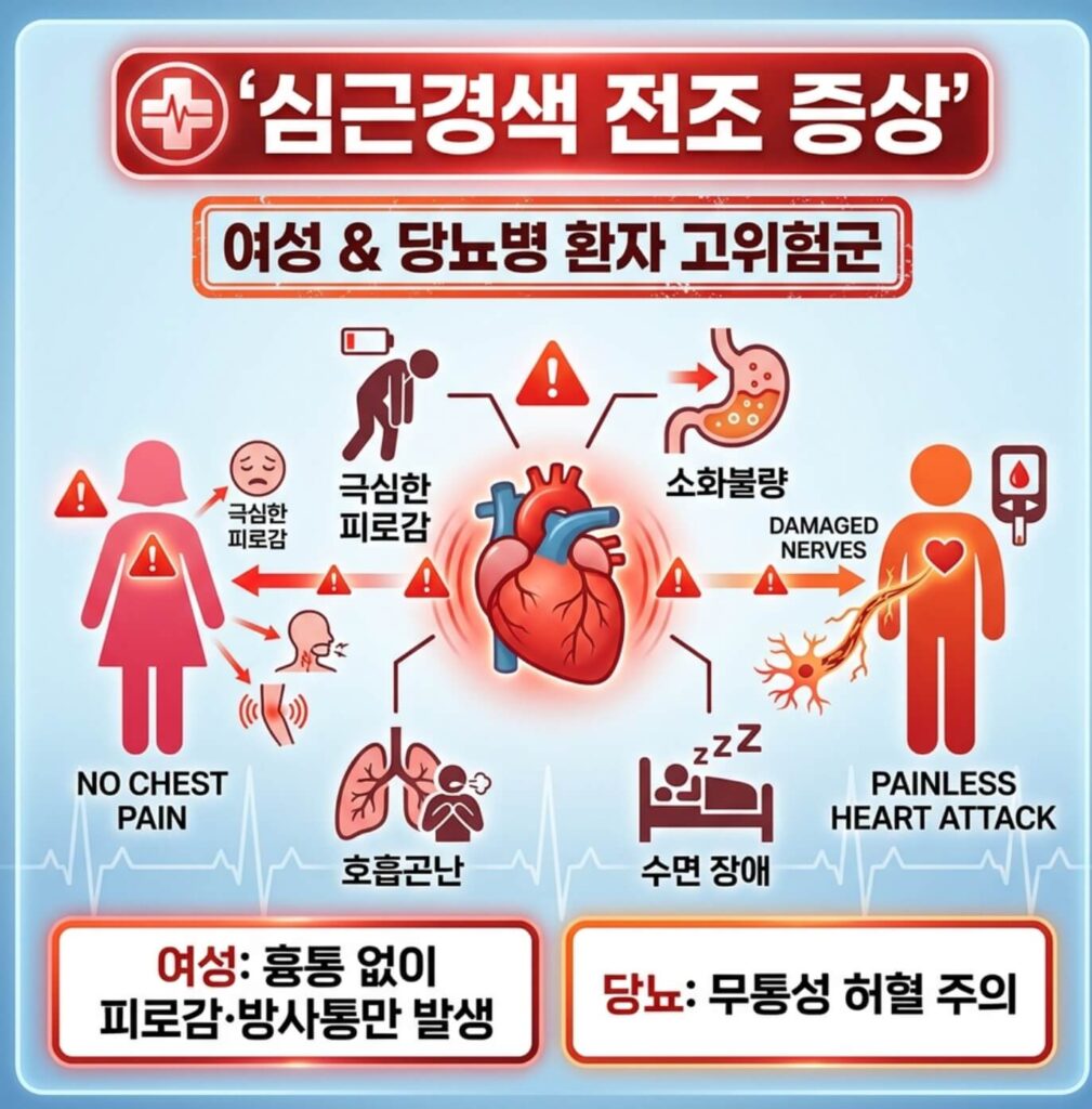 심근경색 전조 증상