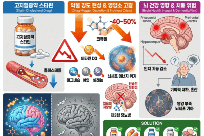 스타틴 부작용 치매 유발할까? 고지혈증약과 뇌 건강의 상관관계