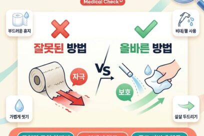 올바른 항문 닦는 법, 대장암 예방 오해와 진실 팩트체크