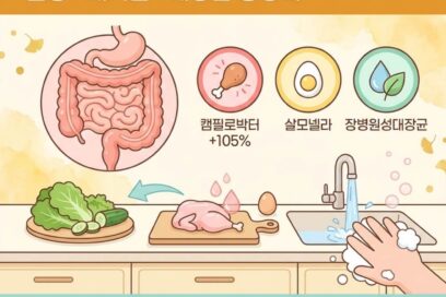 2026 여름철 세균성 장관감염증 균종, 대처법, 예방법 총정리