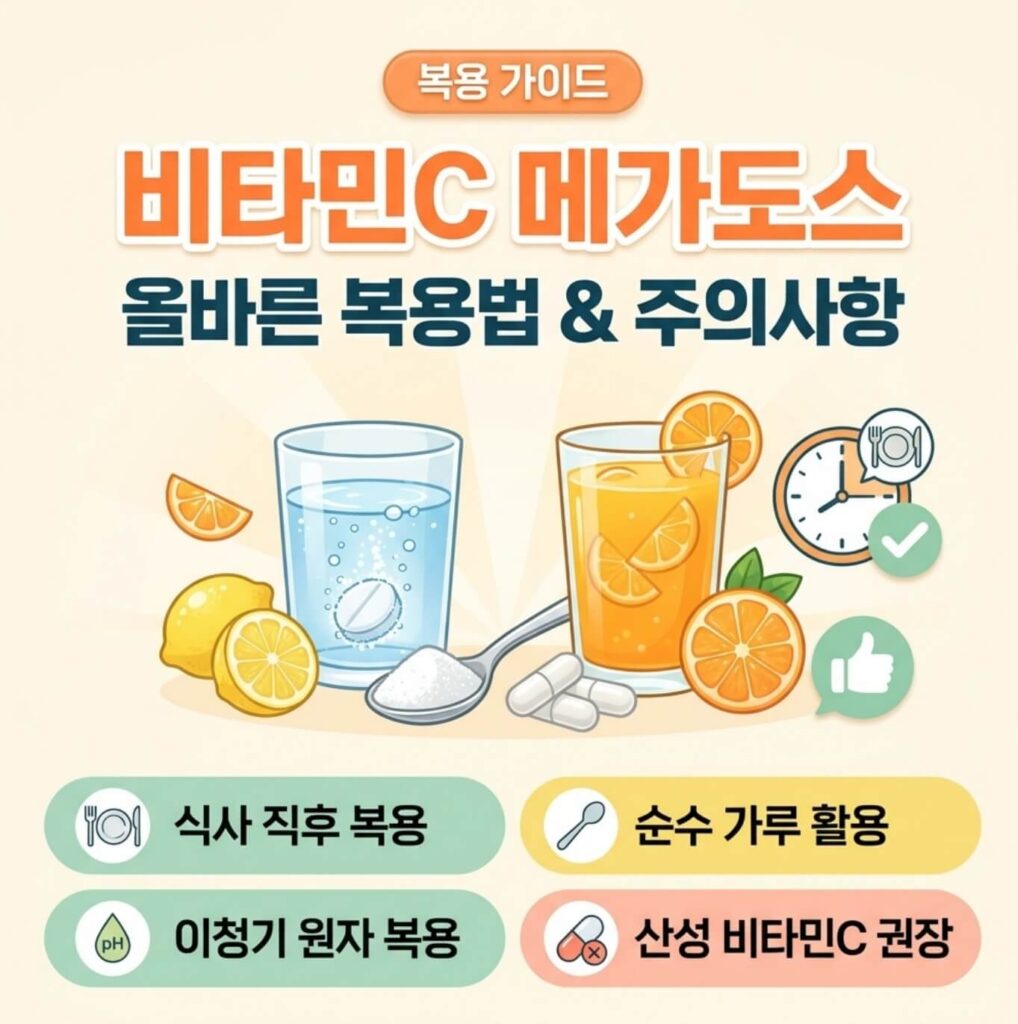 비타민C 메가도스 부작용