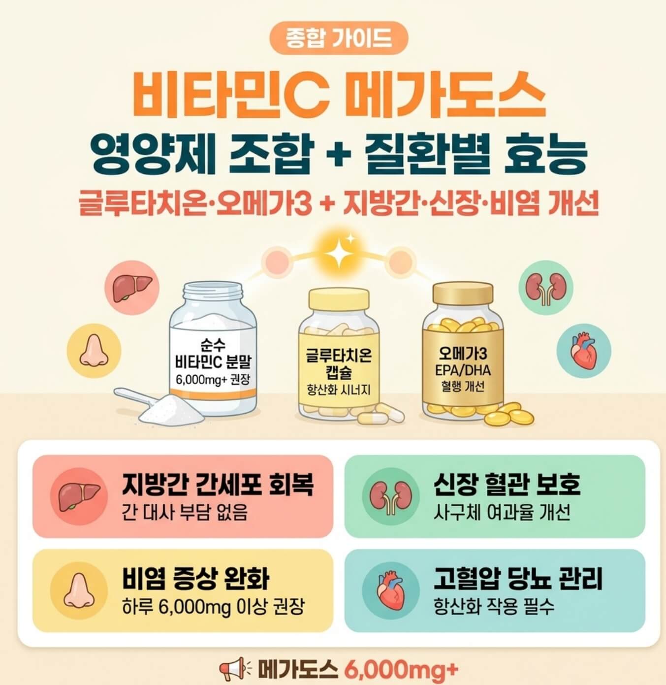비타민C 영양제 조합