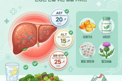 지방간 간수치 증상 원인 치료 영양제 회복 방법 완벽 정리