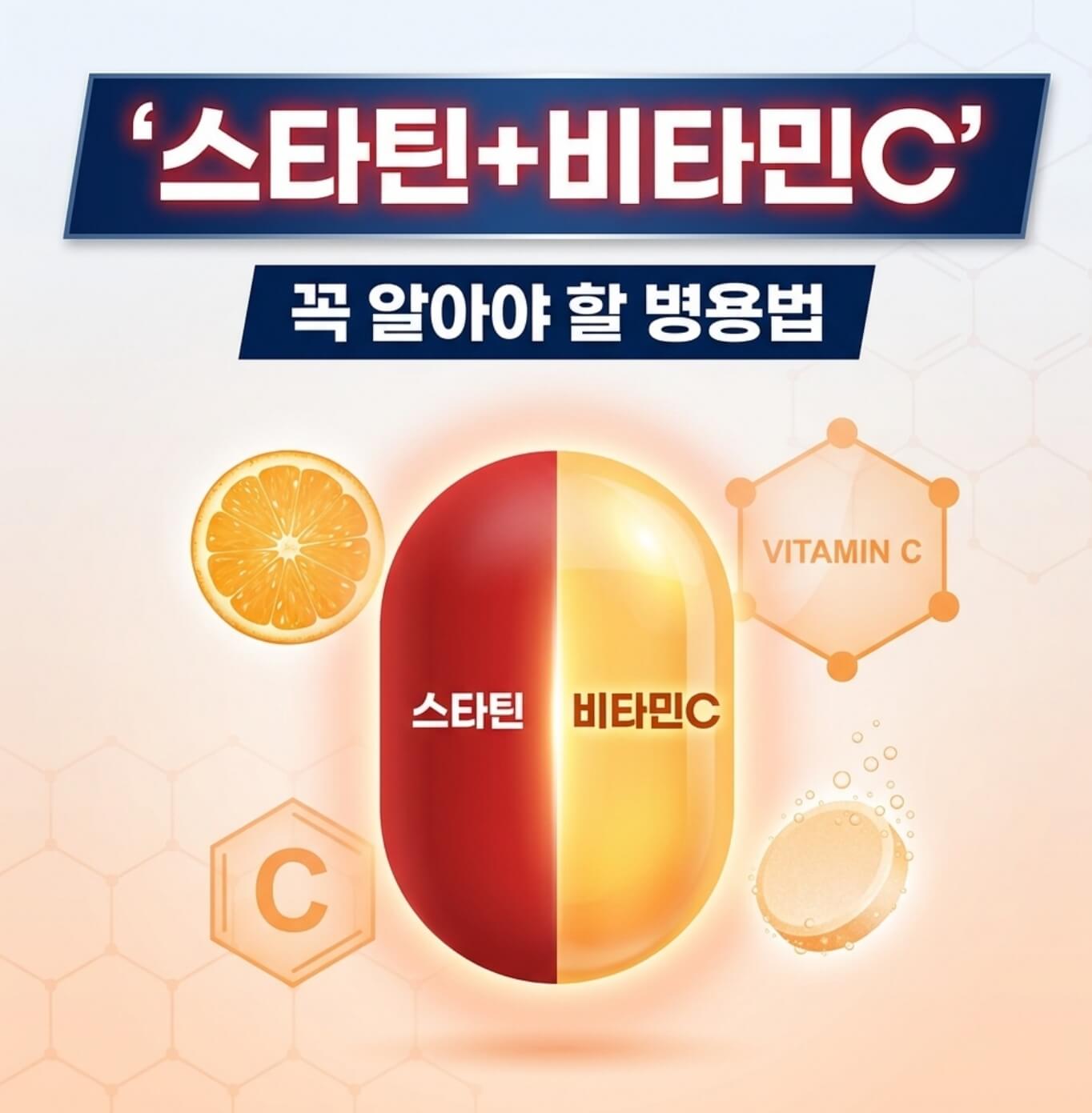 스타틴 비타민C 메가도스
