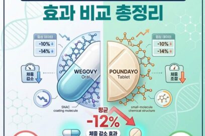먹는 위고비 파운다요 효과 비교 및 가격·국내 출시일 총정리