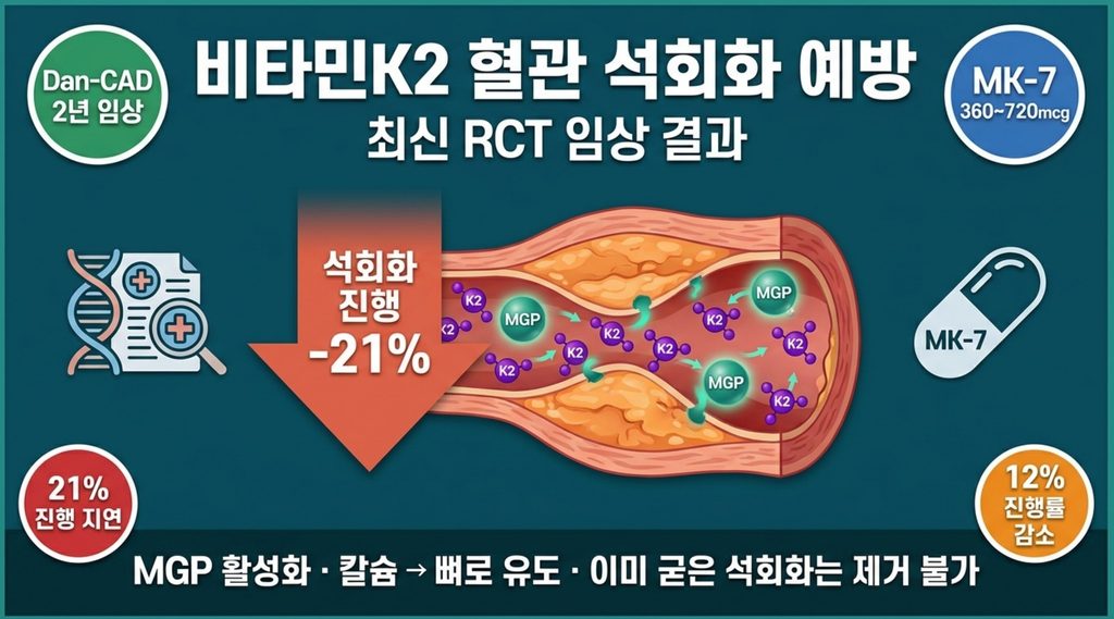 혈관 석회화 예방 영양제 비타민K2